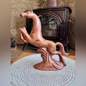 Elegant Equestrian vintage Maddux of California porcelain horse